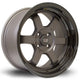 Rota Grid-V Alloy Wheel 16x8 ET20 5x100 Flat Gunmetal 67.1mm CB Alloy Wheels