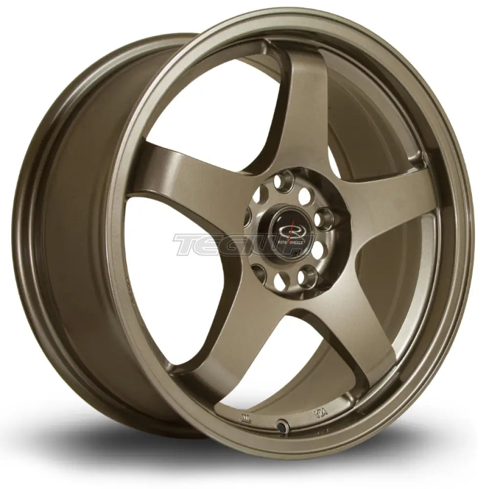 Rota GTR Alloy Wheel 17x7.5 ET45 5x114 Bronze 73mm CB Alloy Wheels