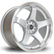 Rota GTR Alloy Wheel 17x9.5 ET30 5x114 Silver Polished Lip 73mm CB Alloy Wheels