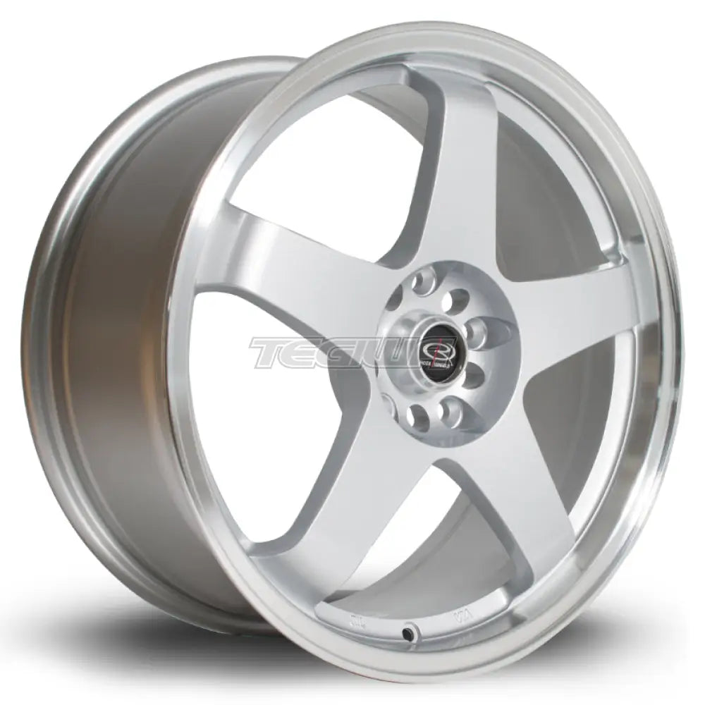 Rota GTR Alloy Wheel 18x8.5 ET30 5x114 Silver Polished Lip 73mm CB Alloy Wheels
