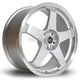 Rota GTR Alloy Wheel 18x8.5 ET35 5x114 Silver Polished Lip 73mm CB Alloy Wheels