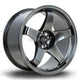Rota GTR Alloy Wheel 18x9.5 ET12 5x114 Hyper Black 73mm CB Alloy Wheels