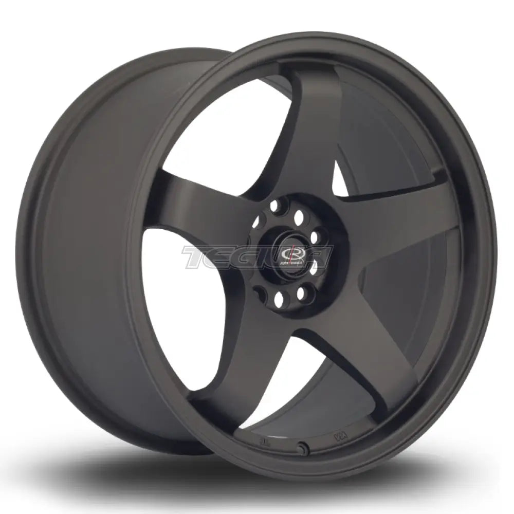 Rota GTR Alloy Wheel 18x9.5 ET30 5x114 Flat Black 2 73mm CB Alloy Wheels