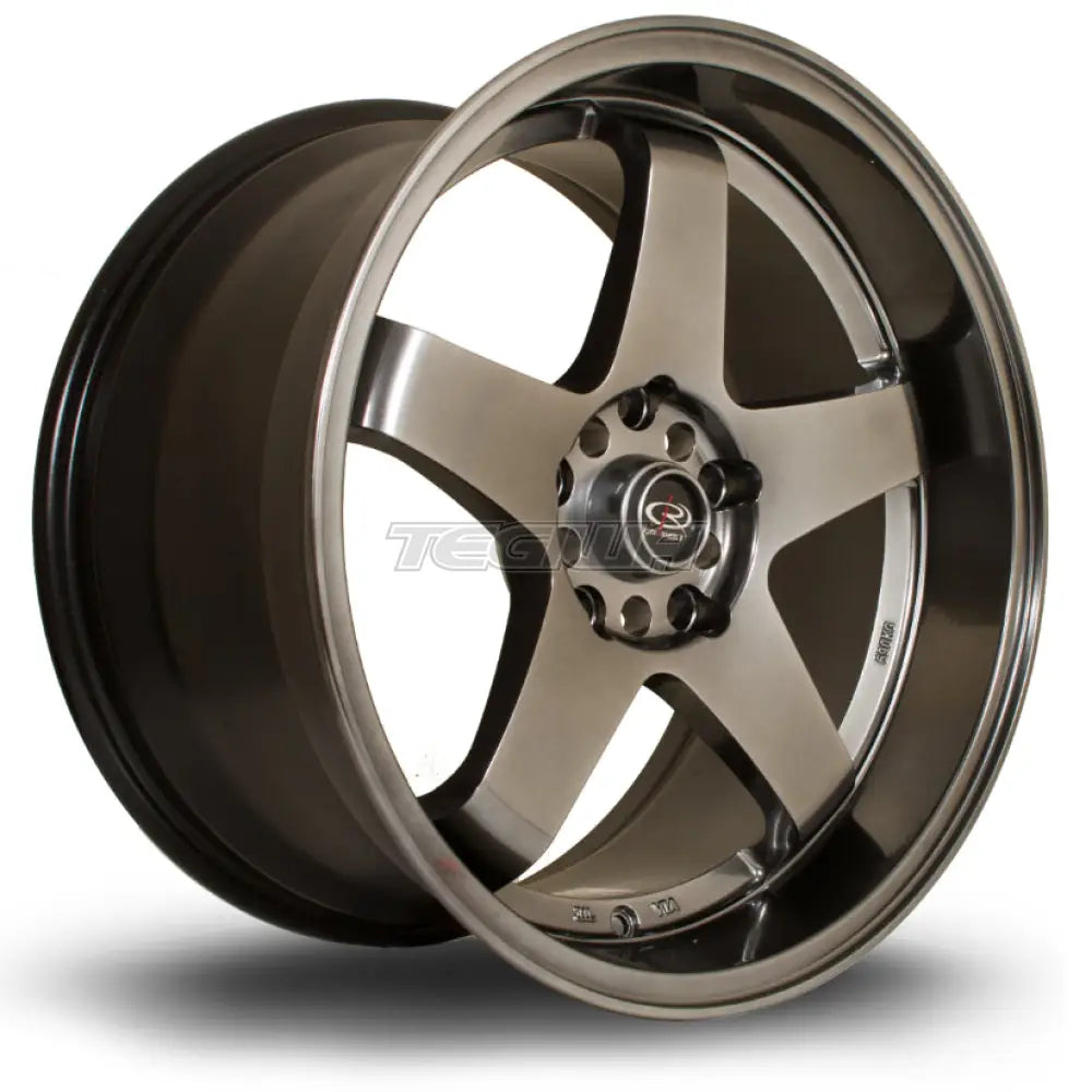 Rota GTR-D Alloy Wheel 18x10 ET12 5x114 Hyper Black 73mm CB Alloy Wheels