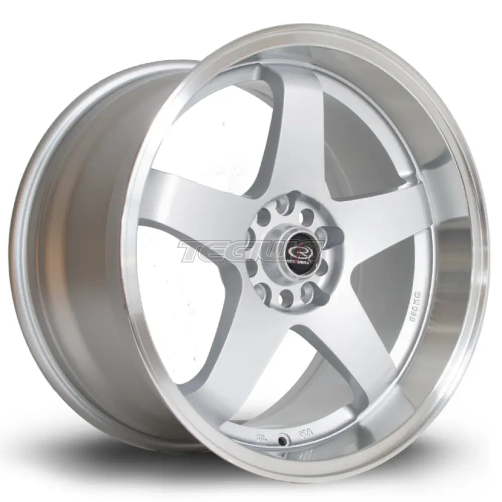 Rota GTR-D Alloy Wheel 18x10 ET12 5x114 Silver Polished Lip 73mm CB Alloy Wheels
