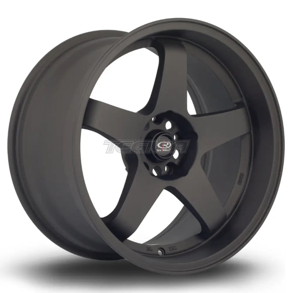 Rota GTR-D Alloy Wheel 18x10 ET35 5x114 Flat Black 2 73mm CB Alloy Wheels