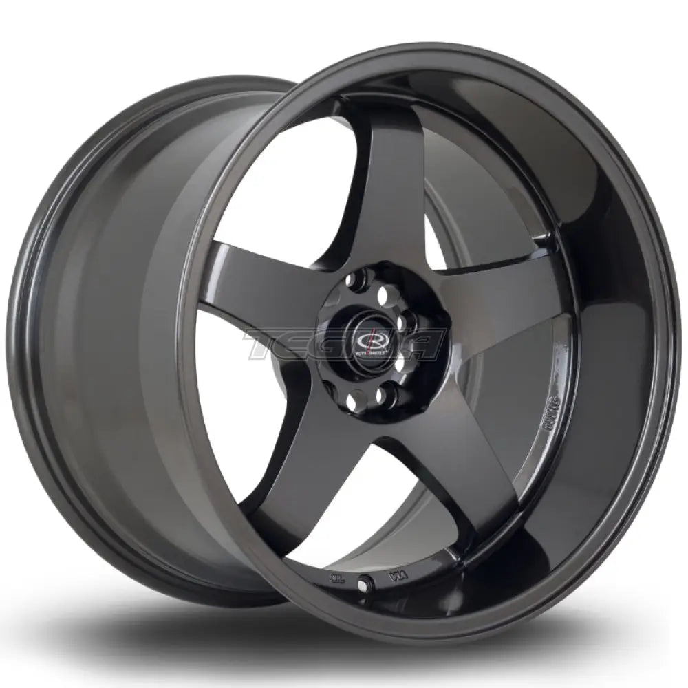 Rota GTR-D Alloy Wheel 18x12 ET20 5x114 Gunmetal 73mm CB Alloy Wheels