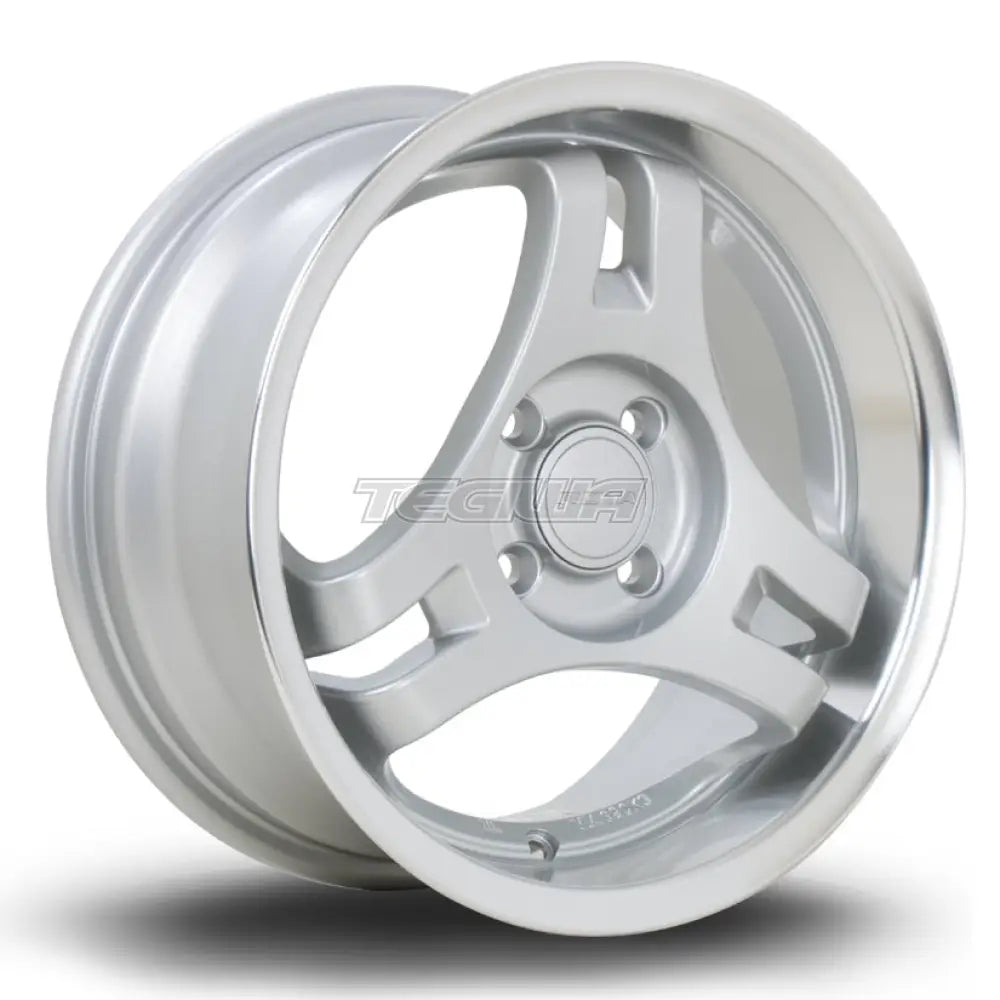 Rota HM3 Alloy Wheel 15x7 ET40 4x100 Silver Polished Lip 67.1mm CB Alloy Wheels