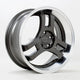 Rota HM3 Alloy Wheel 18x8 ET45 5x112 Gunmetal Polished Lip 73mm CB Alloy Wheels