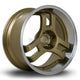 Rota HM3 Alloy Wheel 18x9.5 ET35 5x114 Gold Polished Lip 73mm CB Alloy Wheels