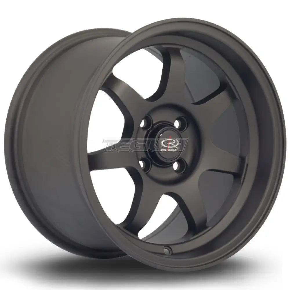 Rota K7 Alloy Wheel 15x9 ET36 4x100 Flat Black 2 67.1mm CB Alloy Wheels