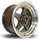 Rota Kyusha Alloy Wheel 17x9 ET0 5x114 Gunmetal Polished Lip 73mm CB Alloy Wheels
