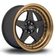 Rota Kyusha Alloy Wheel 17x9 ET20 4x108,4x100 Flat Black Bronze Lip 67.1mm CB Alloy Wheels