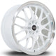 Rota MXR Alloy Wheel 17x7.5 ET40 4x108,4x100 White Polished Lip 73mm CB Alloy Wheels