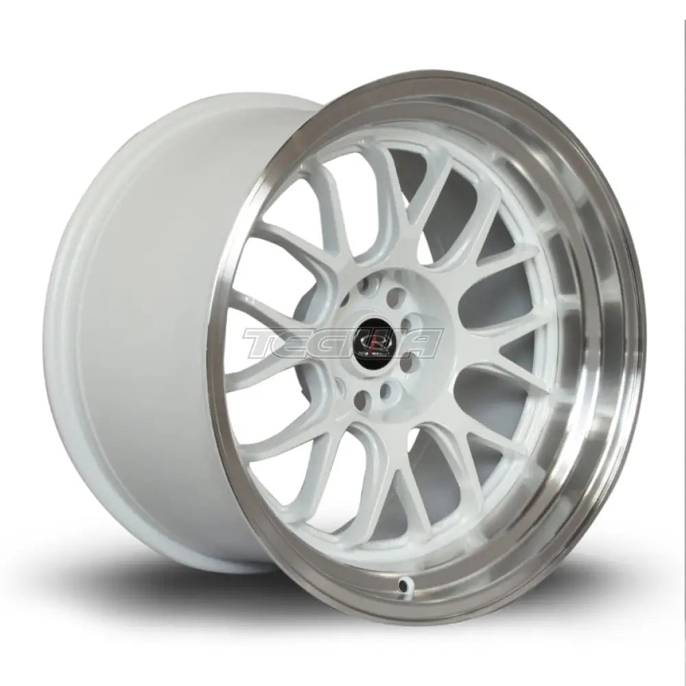 Rota MXR Alloy Wheel 18x11 ET8 5x114 White Polished Lip 73mm CB Alloy Wheels