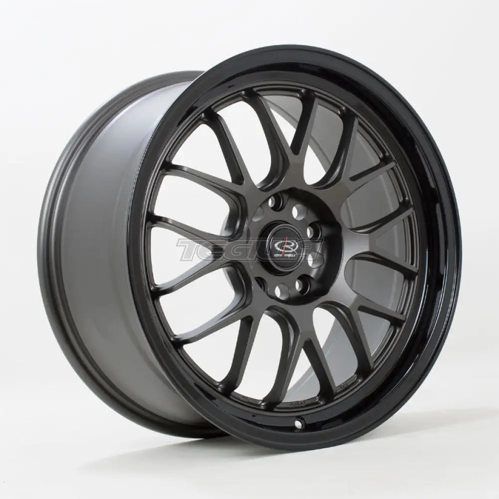 Rota MXR Alloy Wheel 18x8.5 ET44 5x114,5x100 Flat Gunmetal Black Lip 73mm CB Alloy Wheels