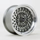 Rota OSMesh Alloy Wheel 15x8 ET20 4x100 Steelgrey Polished Lip 67.1mm CB Alloy Wheels