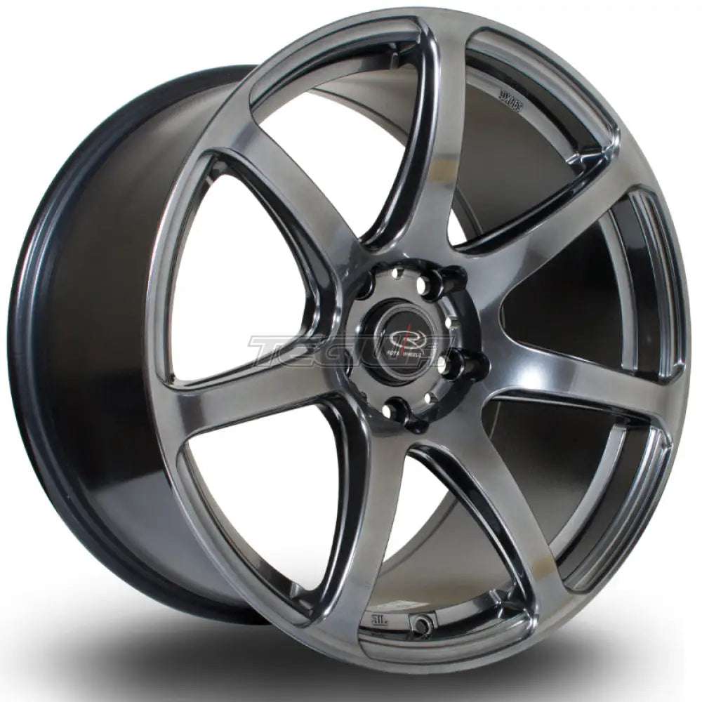 Rota ProR Alloy Wheel 18x9.5 ET38 5x100 Hyper Black 73mm CB Alloy Wheels