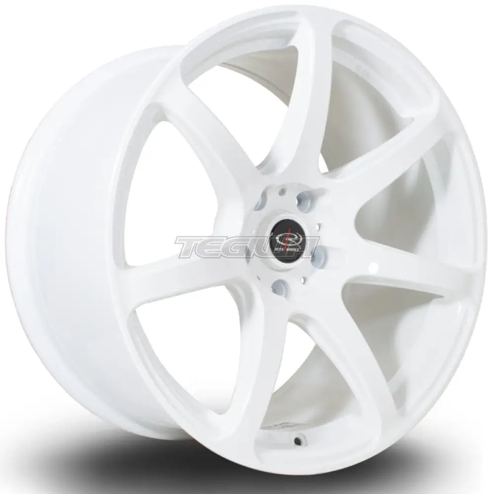 Rota ProR Alloy Wheel 18x9.5 ET38 5x100 White 73mm CB Alloy Wheels