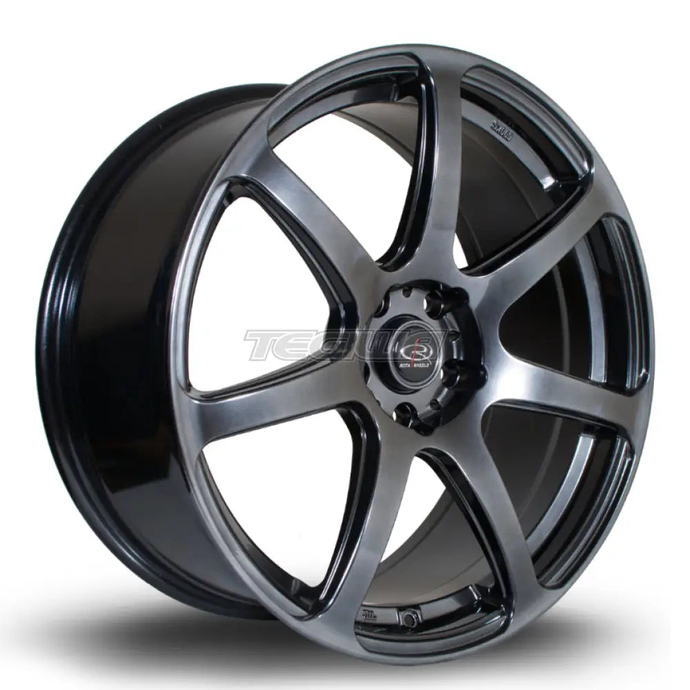 Rota ProR Alloy Wheel 19x8.5 ET30 5x120 Hyper Black 76.1mm CB Alloy Wheels