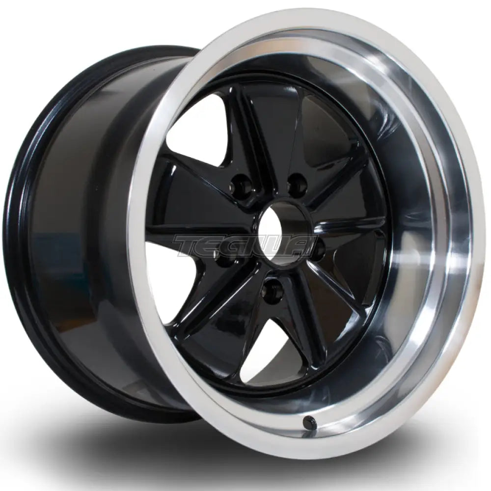 Rota PSD Alloy Wheel 17x11 ET16 5x130 Black Polished Lip 71.6mm CB Alloy Wheels