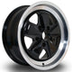 Rota PSD Alloy Wheel 17x7.5 ET35 5x130 Black Polished Lip 71.6mm CB Alloy Wheels