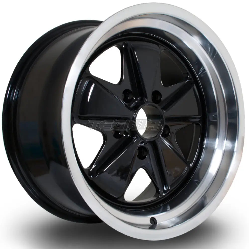 Rota PSD Alloy Wheel 17x9 ET16 5x130 Black Polished Lip 71.6mm CB Alloy Wheels