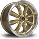Rota RB Alloy Wheel 15x7 ET30 4x100 Gold Polished Lip 67.1mm CB Alloy Wheels