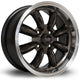 Rota RB Alloy Wheel 15x7 ET4 4x110 Gunmetal Polished Lip 73mm CB Alloy Wheels