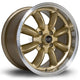 Rota RB Alloy Wheel 15x8 ET30 4x100 Gold Polished Lip 67.1mm CB Alloy Wheels