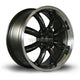 Rota RB Alloy Wheel 17x7.5 ET45 4x100 Gunmetal Polished Lip 67.1mm CB Alloy Wheels