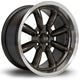 Rota RBR Alloy Wheel 16x8 ET10 4x100 Gunmetal Polished Lip 67.1mm CB Alloy Wheels