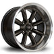 Rota RBX Alloy Wheel 17x9.5 ET-19 4x114 Gunmetal Polished Lip 73mm CB Alloy Wheels