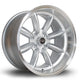 Rota RBX Alloy Wheel 17x9.5 ET-19 4x114 Silver Polished Lip 73mm CB Alloy Wheels