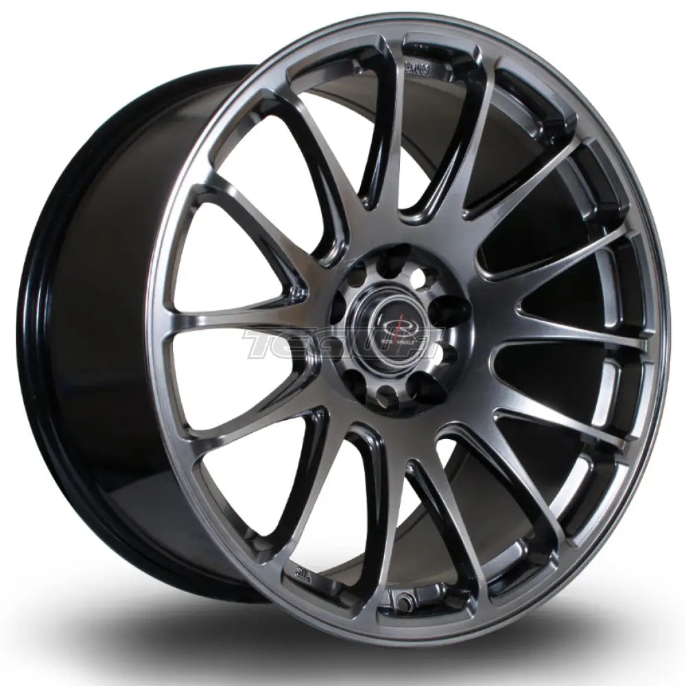 Rota Reeve Alloy Wheel 18x9.5 ET30 5x114 Hyper Black 73mm CB Alloy Wheels