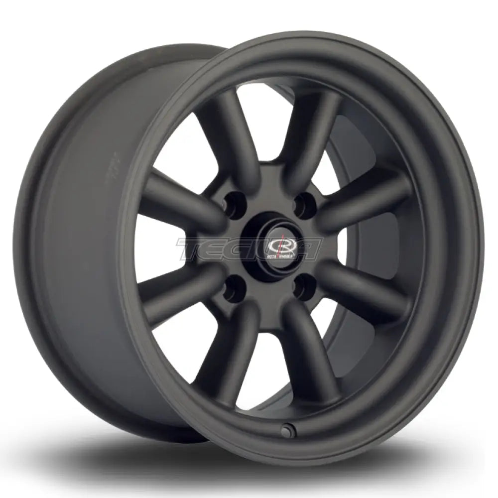 Rota RKR Alloy Wheel 15x8 ET10 4x100 Flat Black 2 67.1mm CB Alloy Wheels