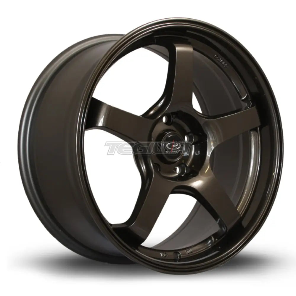 Rota RT5 Alloy Wheel 18x8.5 ET30 5x114 Gunmetal 73mm CB Alloy Wheels