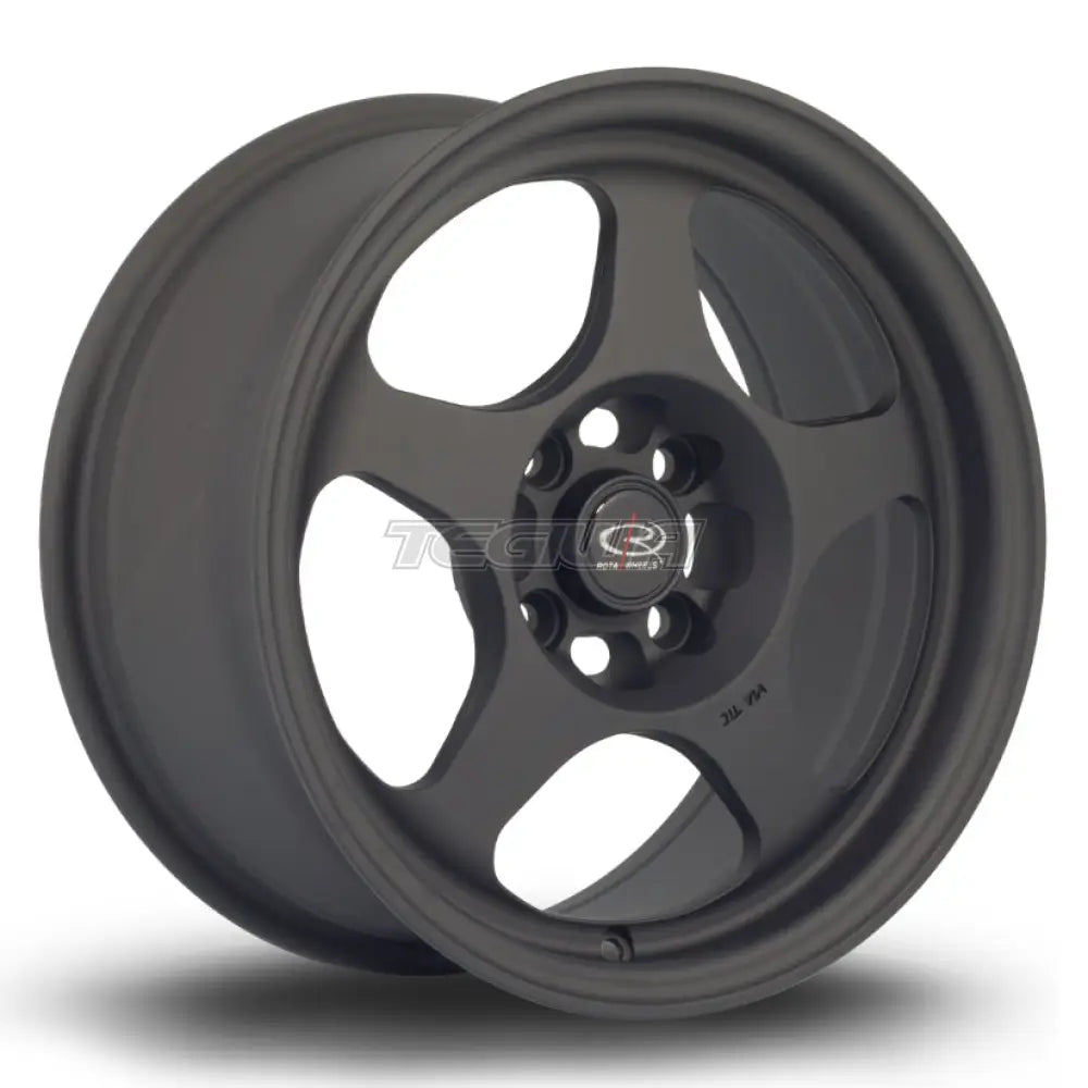 Rota Slip Alloy Wheel 15x7 ET40 4x114 Flat Black 2 73mm CB Alloy Wheels