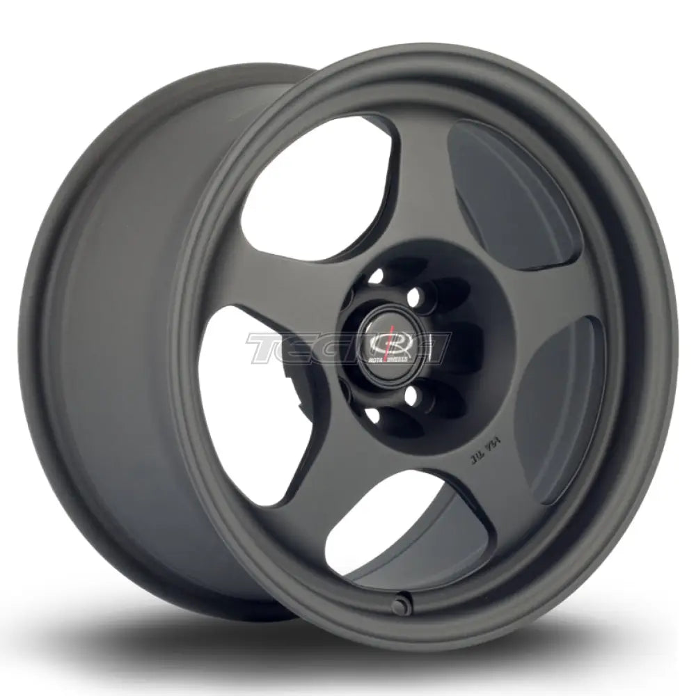 Rota Slip Alloy Wheel 15x8 ET20 4x100 Flat Black 2 67.1mm CB Alloy Wheels
