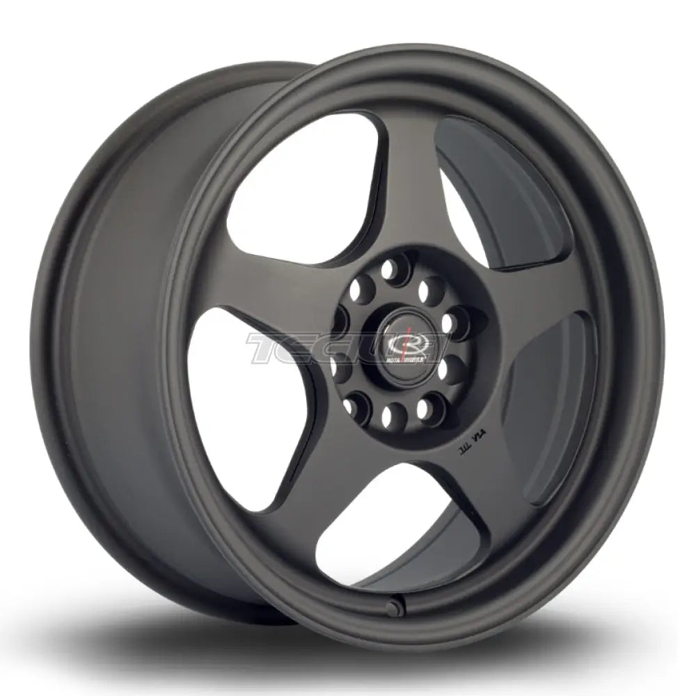 Rota Slip Alloy Wheel 16x7 ET40 4x100 Flat Black 2 67.1mm CB Alloy Wheels