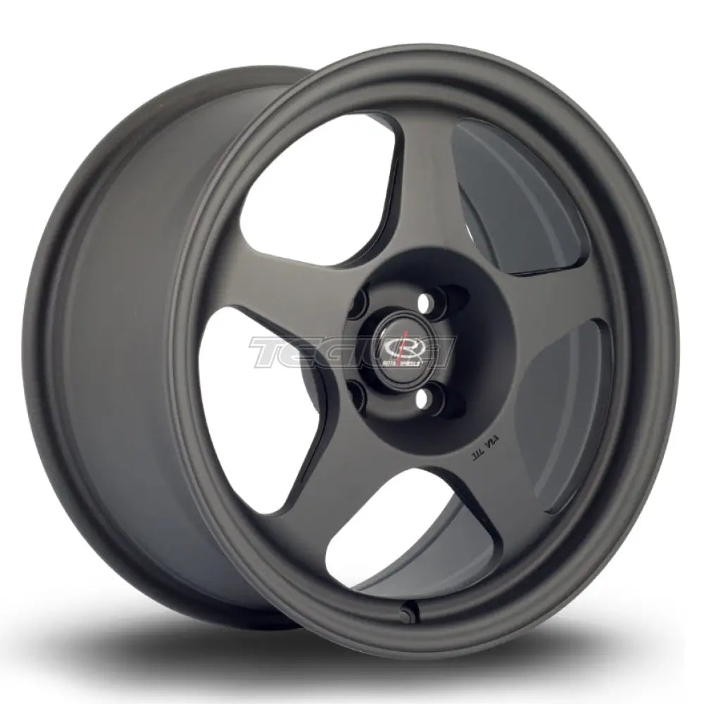 Rota Slip Alloy Wheel 16x8 ET34 4x100 Flat Black 2 67.1mm CB Alloy Wheels