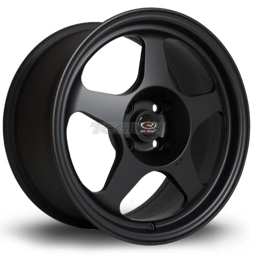 Rota Slip Alloy Wheel 16x8 ET37 4x95 Flat Black 56.7mm CB Alloy Wheels