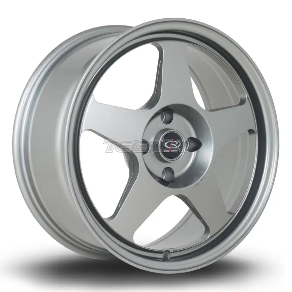 Rota Slip Alloy Wheel 17x7.5 ET25 4x108 Steelgrey 73mm CB Alloy Wheels