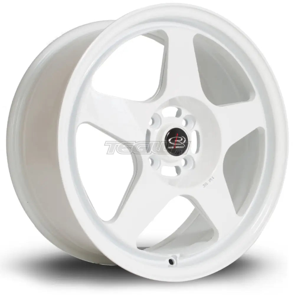 Rota Slip Alloy Wheel 17x7.5 ET45 4x100 White 67.1mm CB Alloy Wheels