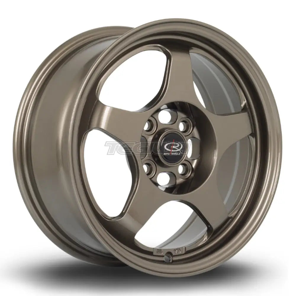 Rota Slipstream FF10 Alloy Wheel 15x6.5 ET35 4x100 Bronze 67.1mm CB Alloy Wheels