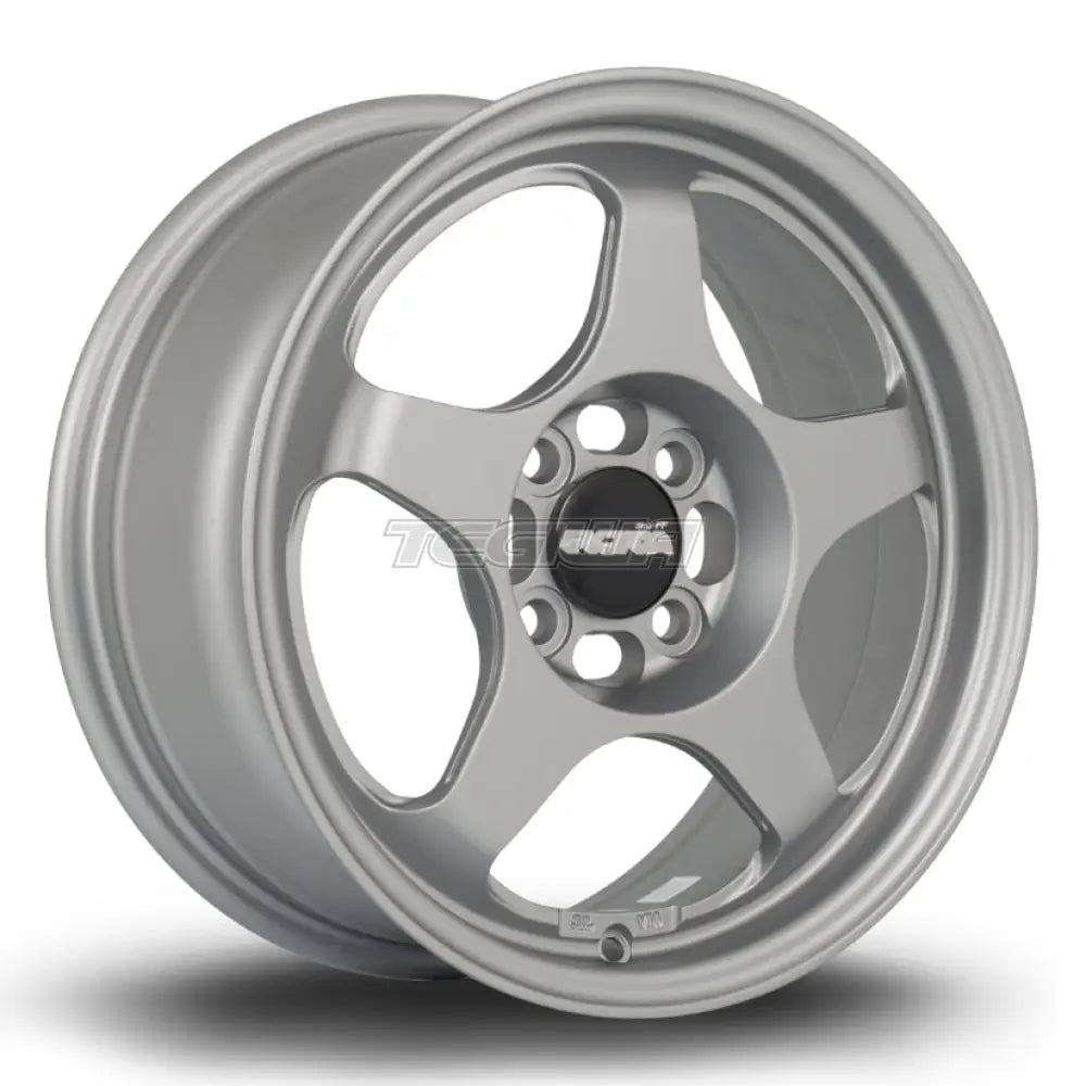 Rota Slipstream FF10 Alloy Wheel 15x6.5 ET35 4x100 Granite Silver 67.1mm CB Alloy Wheels
