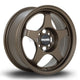 Rota Slipstream FF10 Alloy Wheel 15x6.5 ET35 4x100 Matt Bronze 3 67.1mm CB Alloy Wheels