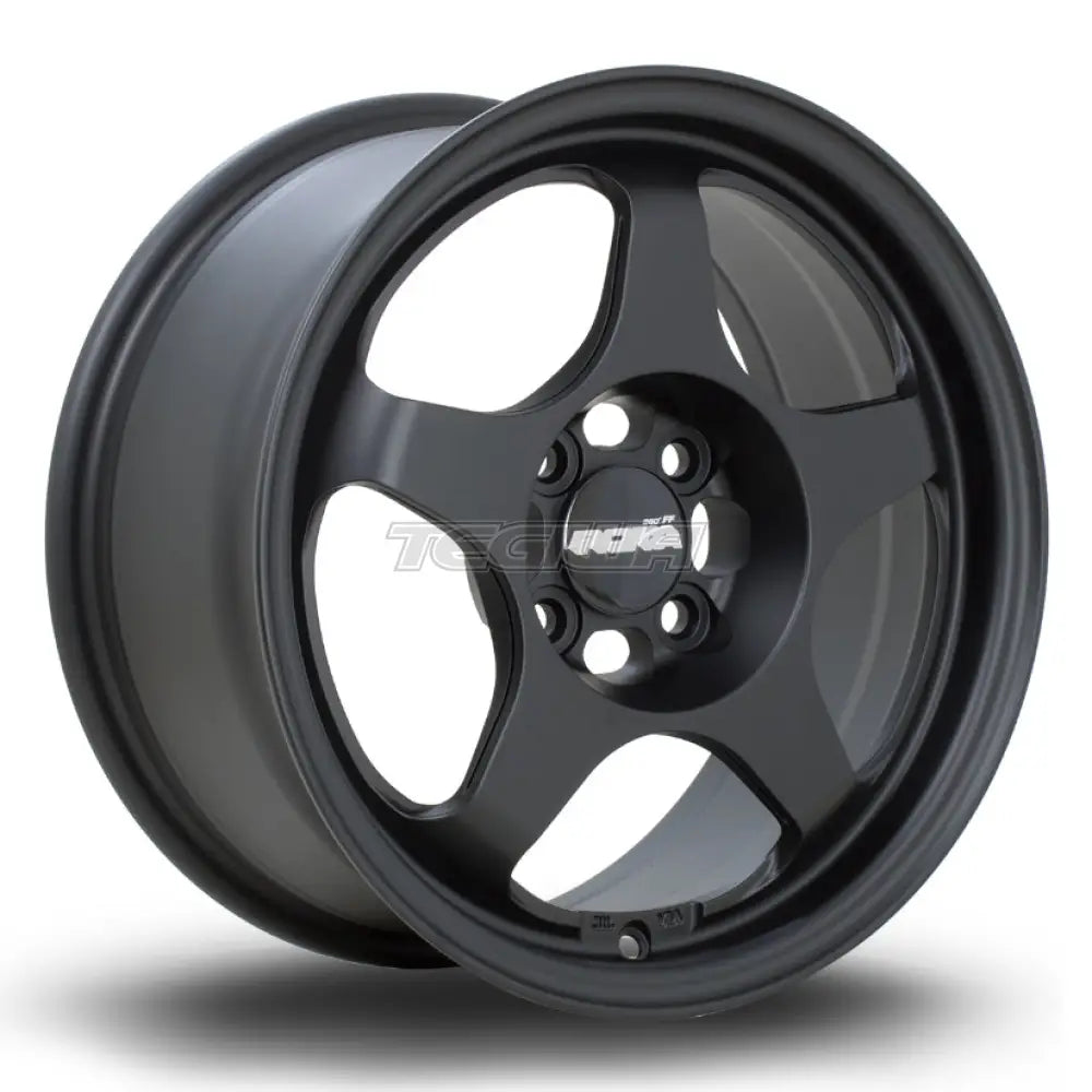 Rota Slipstream FF10 Alloy Wheel 15x7 ET35 4x100 Flat Black 2 67.1mm CB Alloy Wheels