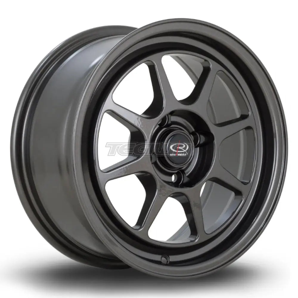 Rota Spec8 Alloy Wheel 15x7 ET35 4x100 Gunmetal 67.1mm CB Alloy Wheels