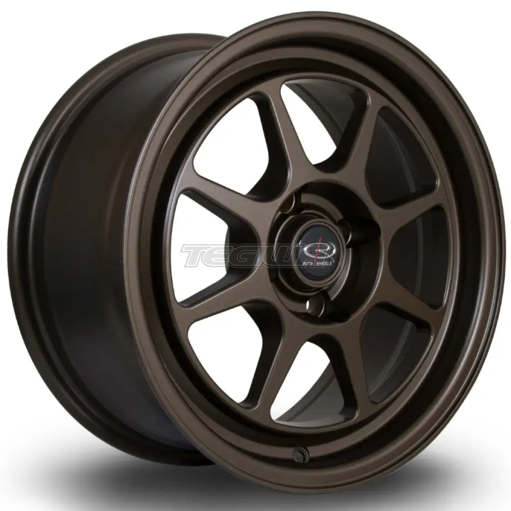 Rota Spec8 Alloy Wheel 15x7 ET35 4x100 Matt Bronze 3 67.1mm CB Alloy Wheels